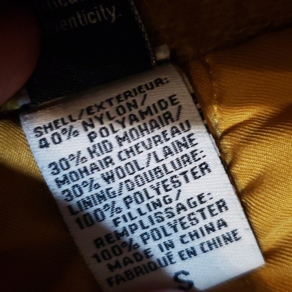 Diane Von Furstenberg Mustard yellow "yamka" mohair blend jacket - Picture 7 of 7